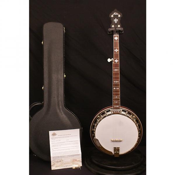 Custom Brand new Huber Kalamazoo Truetone 5 string flathead banjo Huber set up with new hardshell case #1 image
