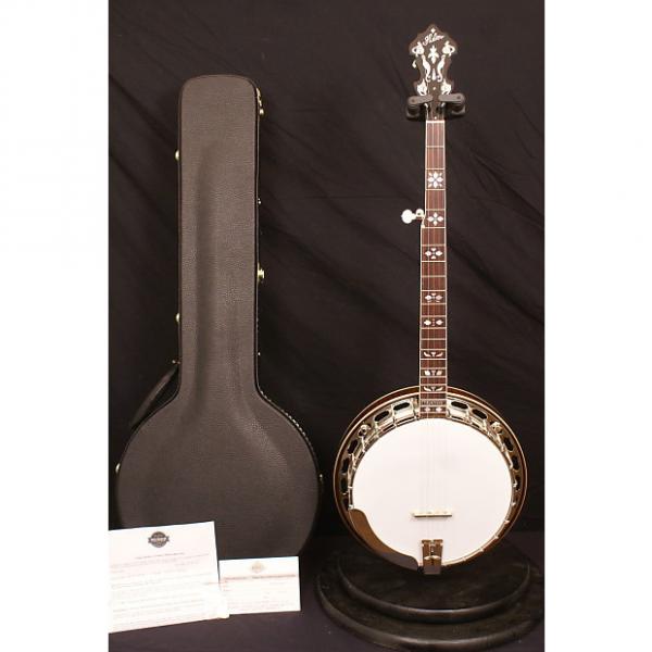 Custom Brand New Huber VRB-G Truetone 5 string flathead banjo made in USA Huber set up w hardshell case #1 image