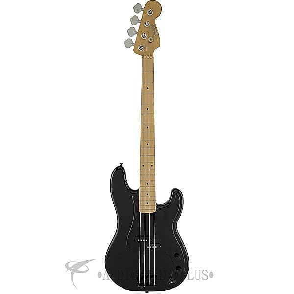 Custom Fender Roger Waters Precision Maple FB Electric Bass Guitar Black - 0147000306 -  717669768065 #1 image