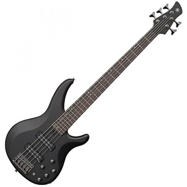 Custom Yamaha TRBX505 5-String Electric Bass Guitar Translucent Black B-STOCK (B2) #1 image