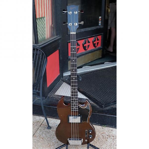 Custom Gibson EB-4L 1972 Brown #1 image