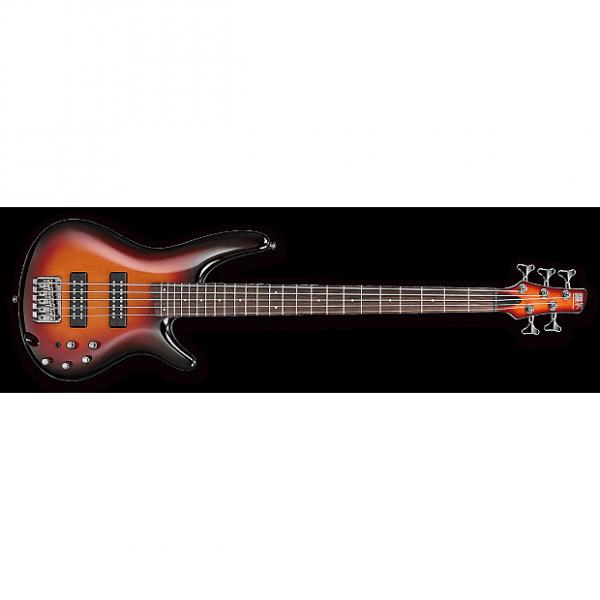 Custom Ibanez SR375E AWB SR 5-String Maple Electric Bass Guitar in Aged Whisky Burst #1 image