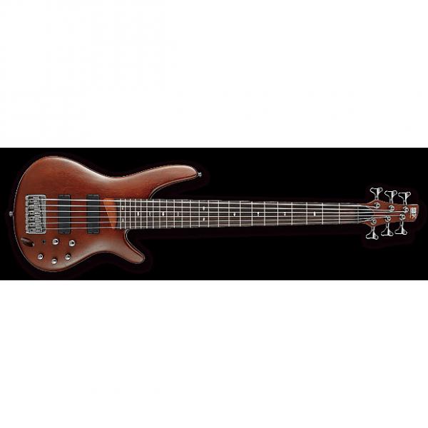 Custom Ibanez SR506 BM SR Electric 6-String Bass Guitar Bartolini Pickup Brown Mahogany #1 image