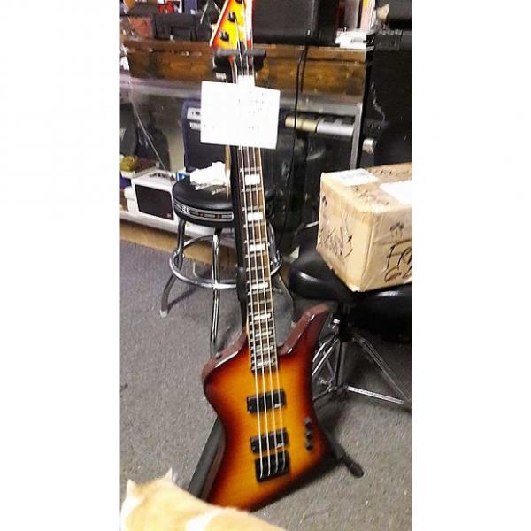 Custom Jackson Kellybird bass 1st year 2014 cherryburst #1 image
