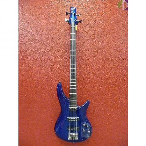 Custom Ibanez Soundgear SR370ESPB 4-String Bass Guitar, Sapphire Blue #1 image