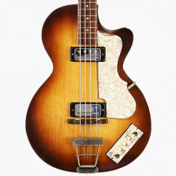 Custom 1966 Hofner 500/2 Club Bass - 100% All Original Example, Very Clean, Great Bass! #1 image
