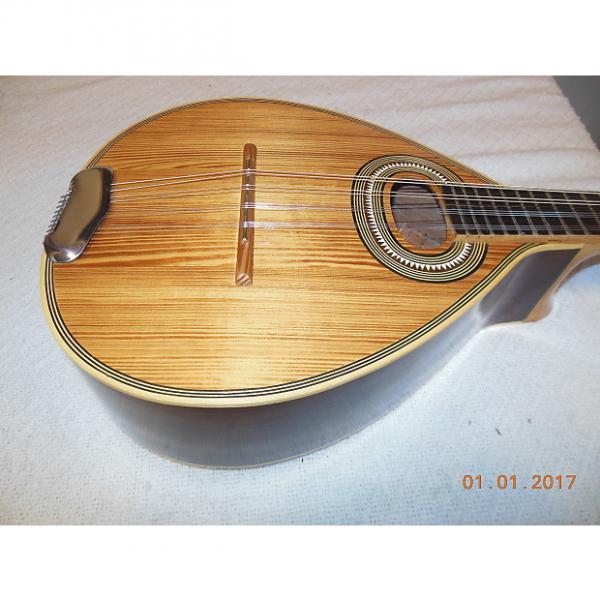 Custom Unknown Mandolin Mandola 10 string Anitique Natural UNIQUE! #1 image