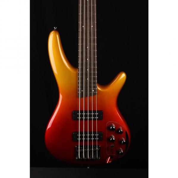 Custom Ibanez SR305 Electric Bass Guitar in Autumn Fade Metallic #1 image