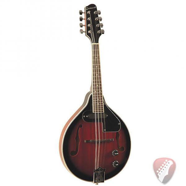 Custom Savannah SA-115-E A-Model Electric Mandolin, Mahogany Sunburst #1 image