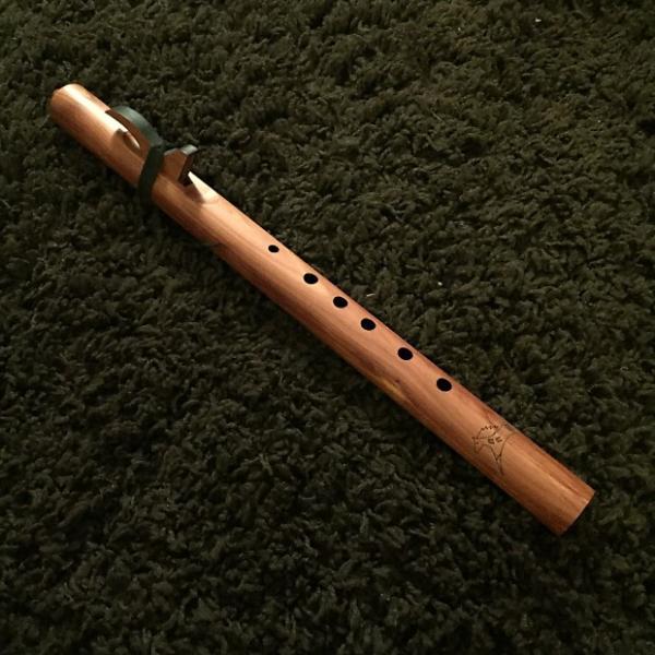 Custom &quot;Little Horse&quot; Am Native Flute by Butch Hall, Eastern Red Cedar #1 image