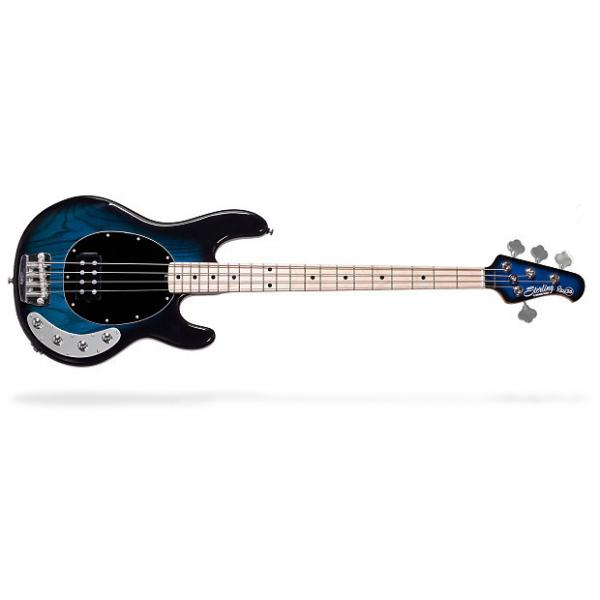 Custom Sterling by Music Man Ray34 Bass Guitar Pacific Blue Burst #1 image