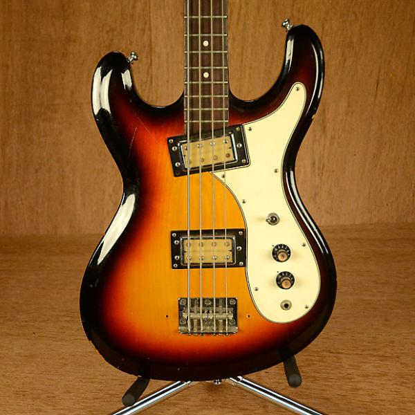 Custom 1974 Univox Hi-Flyer Bass 3 Color Sunburst #1 image