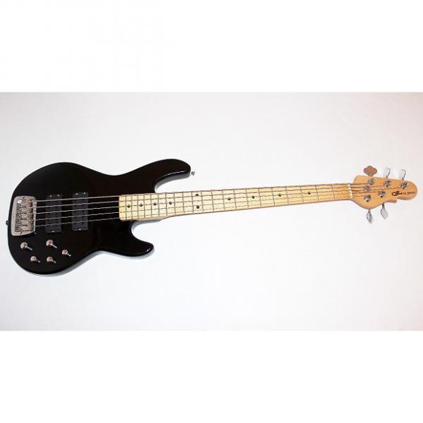 Custom G&amp;L Tribute M-2500 5-String Black Electric Bass Guitar By Leo Fender w/ Gigbag #1 image