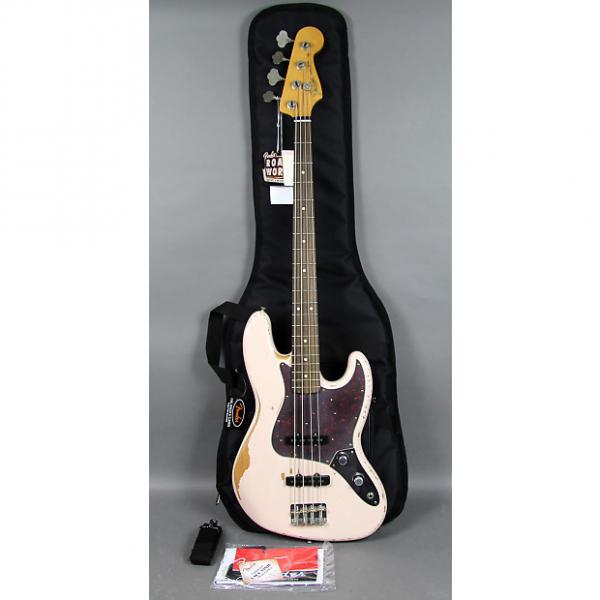 Custom Fender Flea Signature Jazz Bass 2016 Shell Pink USA w/ Gig Bag #1 image