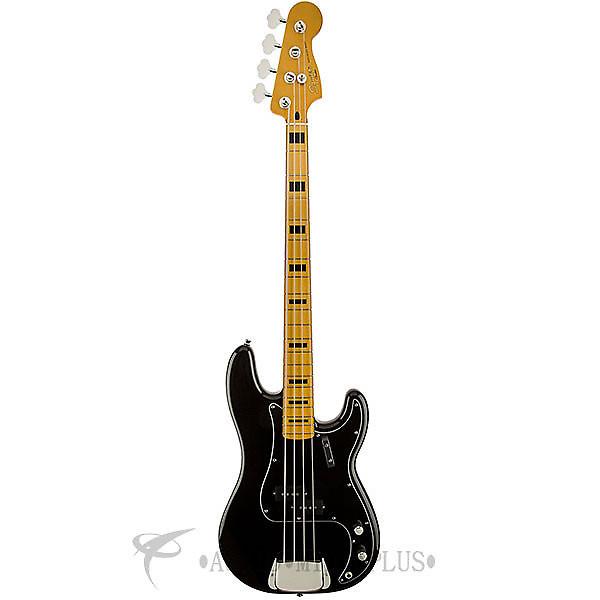 Custom Fender Squier Classic Vibe P 70s Maple FB Electric Bass Guitar Black - 303090506 - 885978471256 #1 image