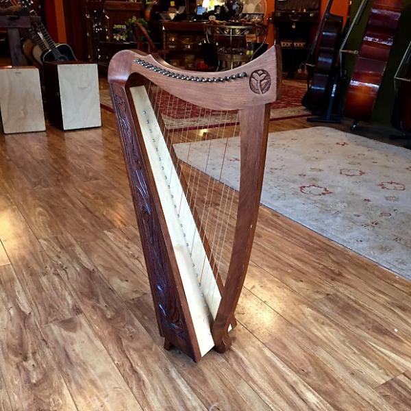 Custom Rosewood Balladeer 22-string Celtic Harp #1 image