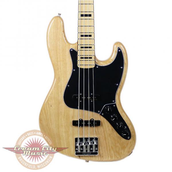 Custom Brand New Fender Deluxe Active Jazz Bass Maple Fingerboard in Natural Demo #1 image