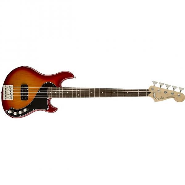 Custom Fender Deluxe Dimension Bass V 2013 Aged Cherry Burst #1 image