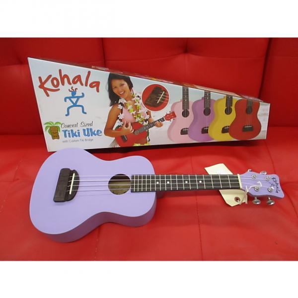 Custom Kohala ktcpu ukulele concert light purple #1 image