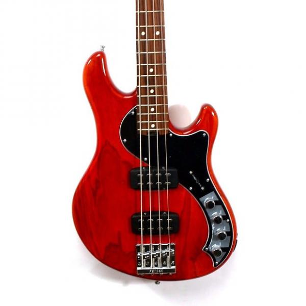 Custom Fender American Deluxe Dimension Bass IV - HH Rosewood - Cayene Burst *USED* #1 image