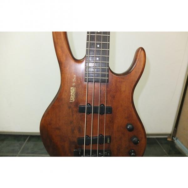 Custom Hohner Professional B Bass Natural Gloss #1 image