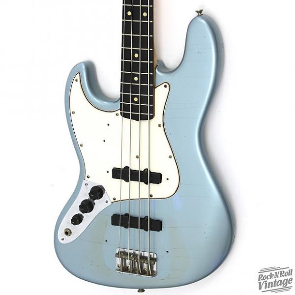 Custom 1965 Fender Jazz Bass Ice Blue Metallic (Refin) L-Series Left Handed #1 image