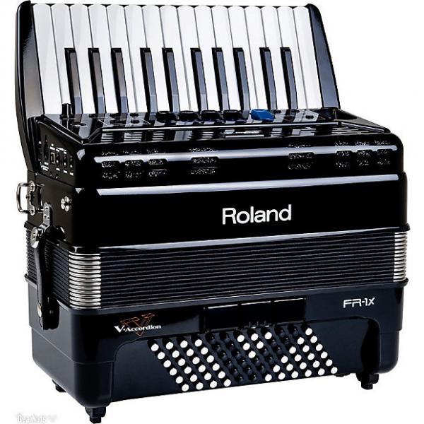 Custom Roland FR-1x Piano type V-Accordion Black FR1x-BK #1 image