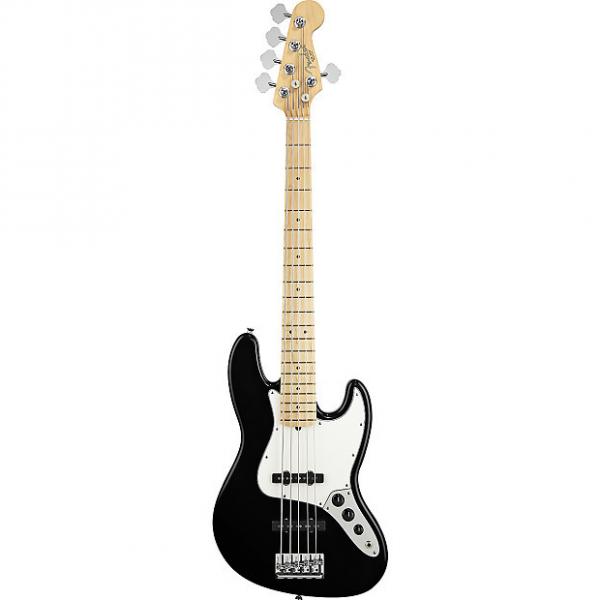 Custom Fender American Standard Jazz Bass V, Maple - Black #1 image