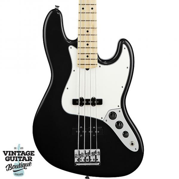 Custom Fender Standard Jazz Bass - Maple - Black #1 image