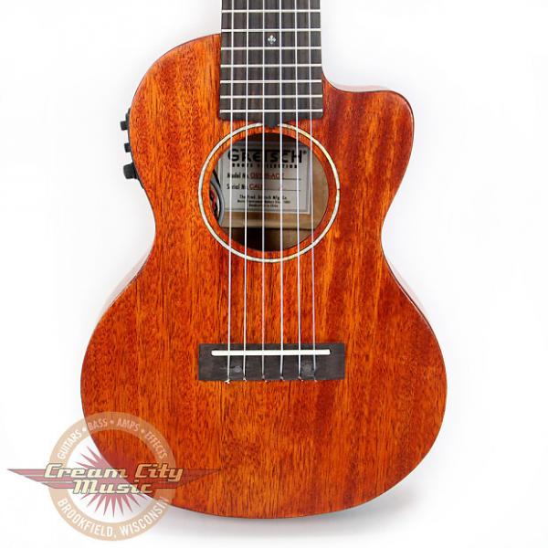 Custom Gretsch G9126-ACE Acoustic Electric Guitar-Ukulele in Natural Demo Model #1 image