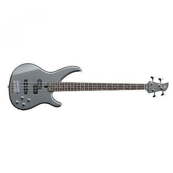 Custom Yamaha TRBX204 4-String Bass Guitar (Gray) #1 image