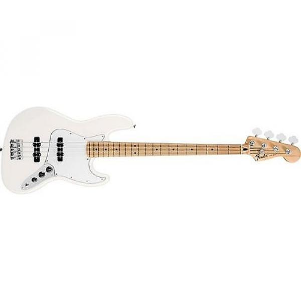Custom Fender Standard Jazz Bass (Arctic White, Maple Fingerboard) #1 image