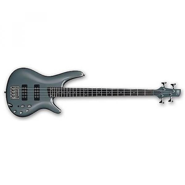Custom Ibanez SR300E Electric Bass Guitar (Metallic Gray) #1 image