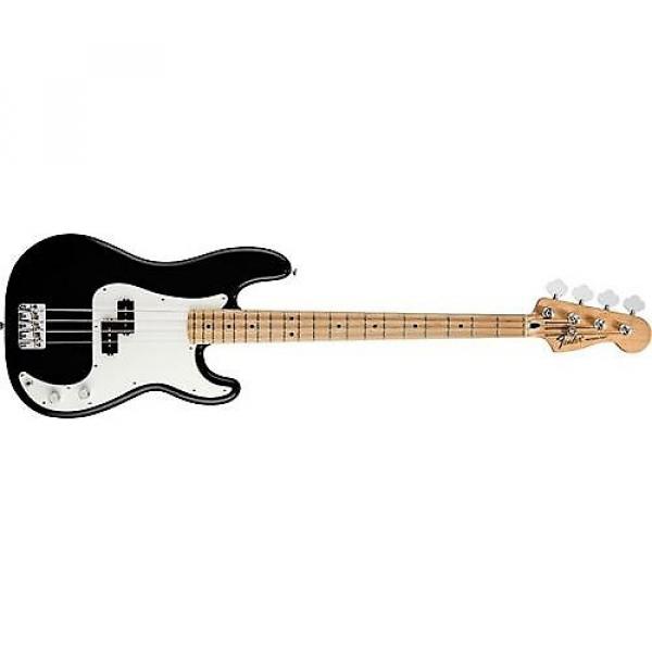 Custom Fender Standard Precision Bass (Black, Maple Fingerboard) #1 image