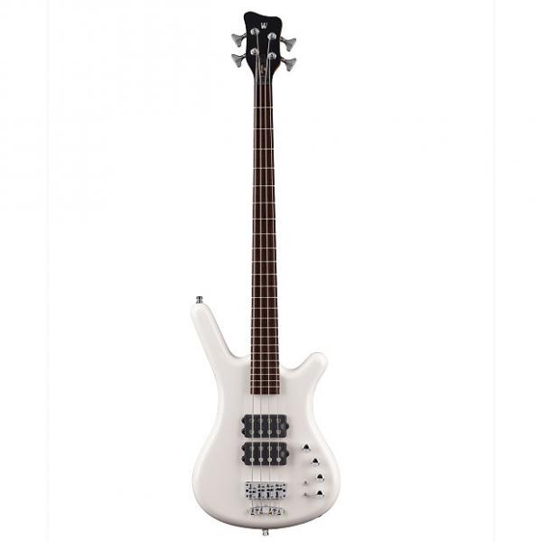 Custom Warwick Pro Series Corvette $$ 4-String Bass, Creme White #1 image