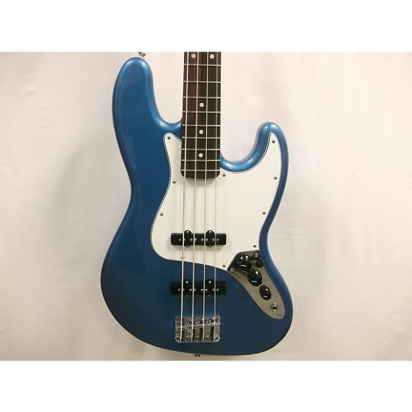Custom Fender  Standards Jazz Bass 2016 Lake Placid Blue #1 image
