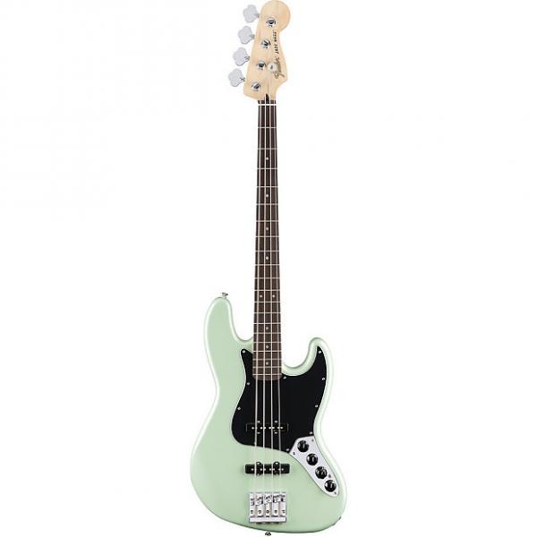 Custom Fender Deluxe Active Jazz Bass RW in Surf Pearl 2016 #1 image