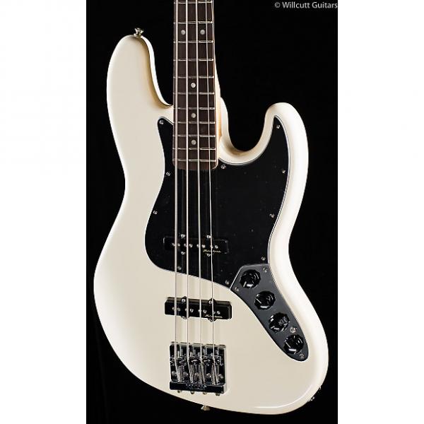 Custom Fender Deluxe Active Jazz Bass Olympic White (458) #1 image