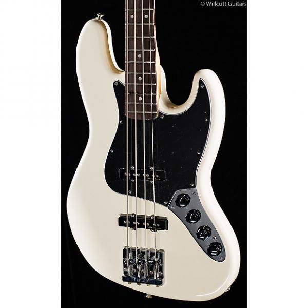 Custom Fender Deluxe Active Jazz Bass Olympic White (211) #1 image