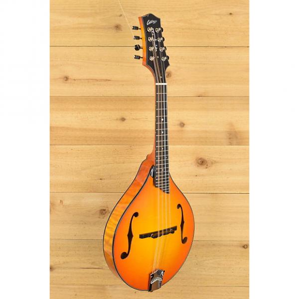 Custom New Collings MT2 Quilted Maple Tangerine Burst A-Style Mandolin (#A3665) #1 image