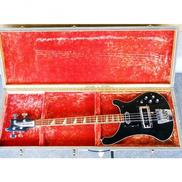 Custom Rickenbacker 4001 Bass 1973 Black w/c #1 image