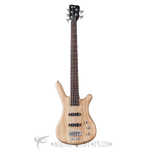 Custom Warwick German Pro Corvette 5-Strings Electric Bass Guitar Natural Satin Ash - GPS124590PPASHFR-U #1 image