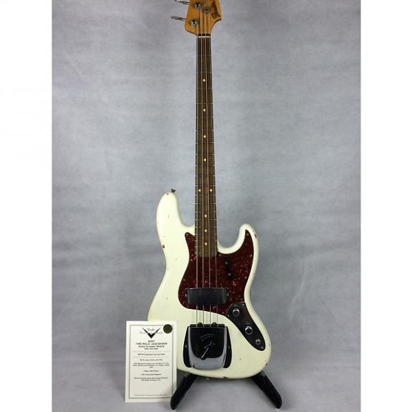 Custom Fender 1960 Relic Jazz Bass 2016 Aged Olympic White #1 image