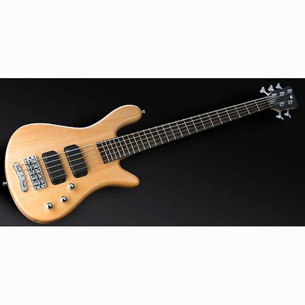 Custom Warwick RockBass RB Streamer 5-String Passive Electric Bass Guitar Natural Satin #1 image