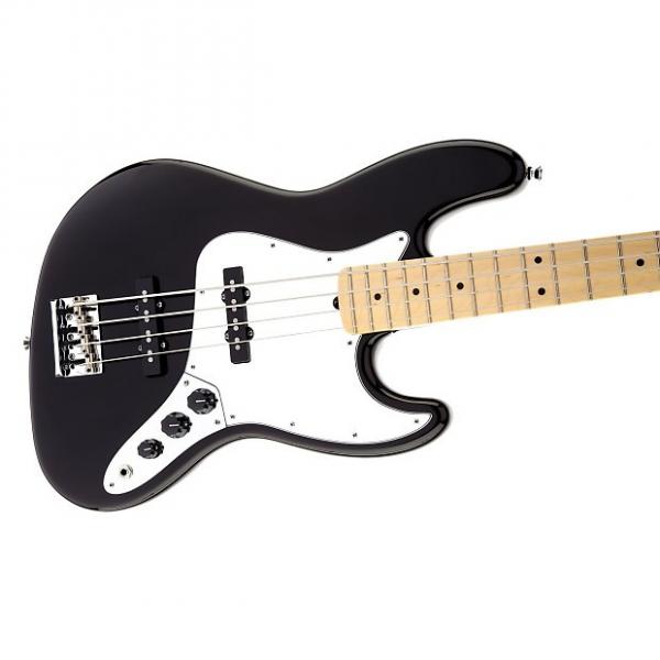 Custom Fender American Standard Jazz Bass Black #1 image