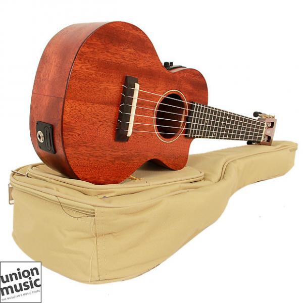 Custom Gretsch G9126 ACE Guitar Ukulele Gig Bag Fishman Kula Honey Mahogany Stain #1 image