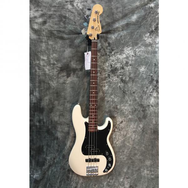 Custom Fender Deluxe Active Precision Bass Special 2016 Olympic White w/Gigbag #1 image