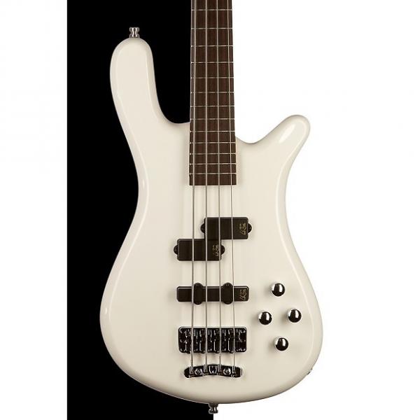 Custom Warwick German Pro Series Streamer LX Bass, Cream White HP #1 image