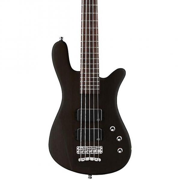 Custom Warwick Streamer Rockbass Standard 5-String Electric Bass Guitar Nirvana Black #1 image