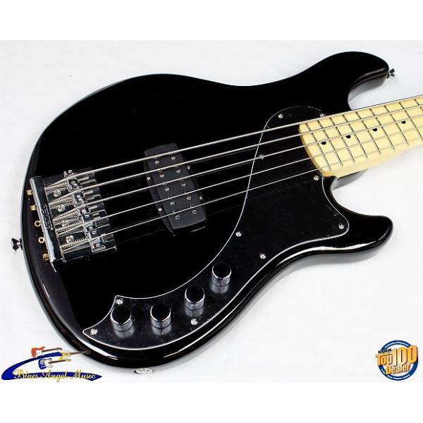 Custom Squier Deluxe Dimension Bass V Maple Fingerboard 5-String Electric Bass, Gloss Black #35888-1 #1 image